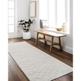 thumbnail image 1 of Livabliss Area Rugs for Living Room, 5x7 Freud Modern Ivory Rug, Bedroom Dining Room Home Decor Stain Resistant Carpet (5'3" x 7'), 1 of 6
