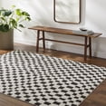 thumbnail image 1 of Livabliss Area Rugs for Living Room, 7x9 Freud Modern Black Rug, Bedroom Dining Room Home Decor Stain Resistant Carpet (6'7" x 9'), 1 of 5