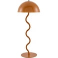 thumbnail image 1 of Livabliss Furnas Portable Table Lamp, 15-inch, Orange, 1 of 5