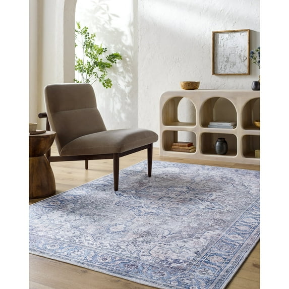 Livabliss Washable Rugs for Living Room, 3x10 Georgina Traditional Cream Runner Area Rug, Bedroom Dining Room Home Decor Stain Resistant Carpet (2'7" x 10' Runner)