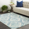 thumbnail image 1 of Livabliss Area Rugs for Living Room, 5x7 Harput Cottage Blue Rug, Bedroom Dining Room Home Decor Stain Resistant Carpet (5'3" x 7'3"), 1 of 8