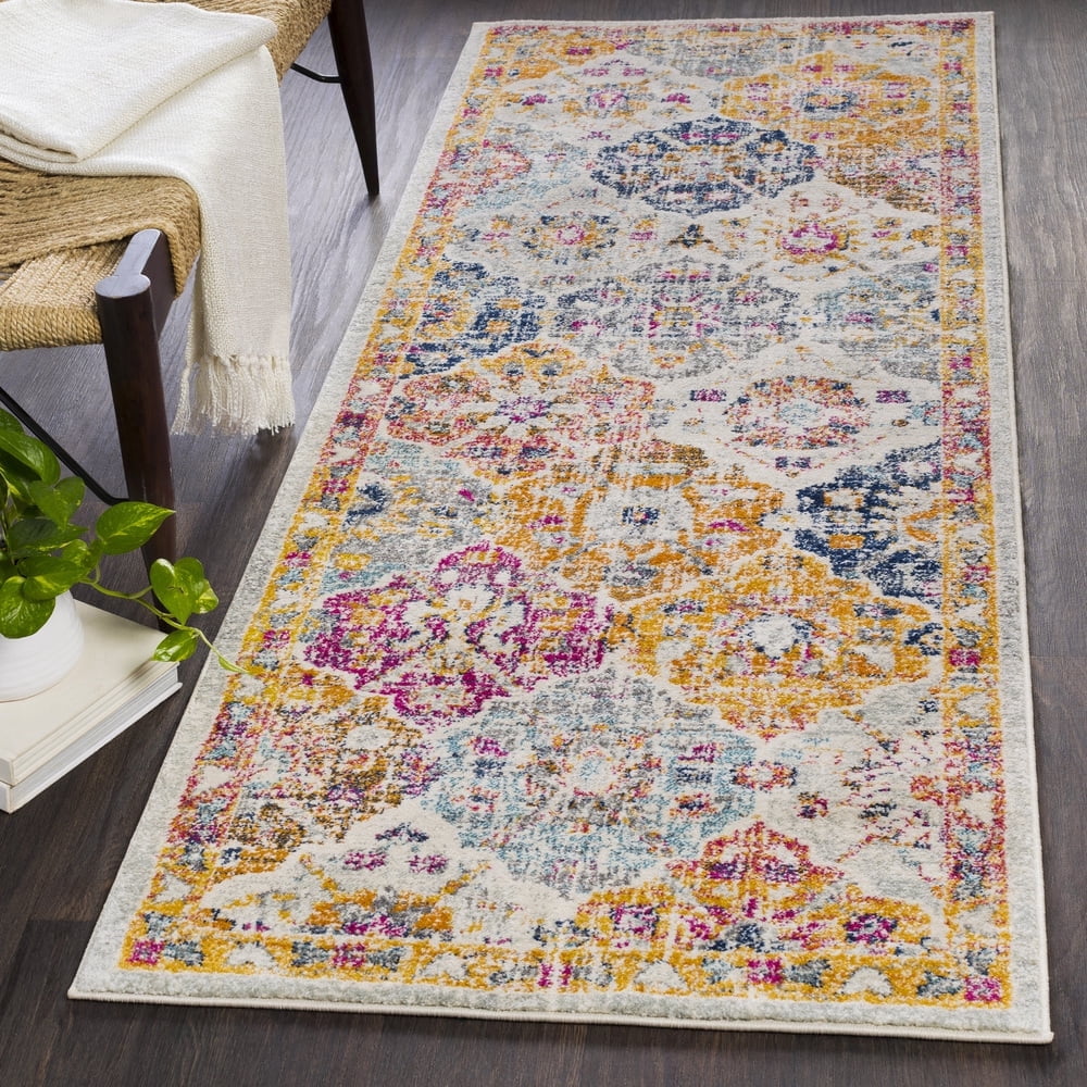 Livabliss Area Rugs for Living Room, 3x10 Harput Traditional Beige Runner Rug, Bedroom Dining Room Home Decor Stain Resistant Carpet (2'7" x 10'2" Runner)