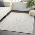 thumbnail image 1 of Livabliss Harput Vintage Medallion Area Rug,5'3" x 7'3",Light Grey, 1 of 8
