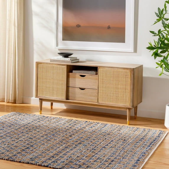 Livabliss Area Rugs for Living Room, 2x4 Jean Modern Tan Rug, Bedroom Dining Room Home Decor Stain Resistant Carpet (27" x 45")