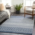 thumbnail image 1 of Livabliss Washable Rugs for Living Room, 6x9 La Casa Global Navy Area Rug, Bedroom Dining Room Home Decor Stain Resistant Carpet (6'4" x 9'), 1 of 7