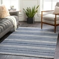 thumbnail image 1 of Livabliss Washable Rugs for Living Room, 8x10 La Casa Global Navy Area Rug, Bedroom Dining Room Home Decor Stain Resistant Carpet (7'7" x 10'2"), 1 of 8