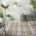 thumbnail image 1 of Livabliss Outdoor Rugs, 5x7 Lakeside Coastal Rust Area Rug for Patio, Porch, Deck, Backyard, Waterproof Indoor Outdoor Carpet (5'3" x 7'), 1 of 7