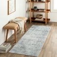 thumbnail image 1 of Livabliss Lavadora Global Washable Runner Area Rug,2'7" x 7'3",Ink Blue, 1 of 6