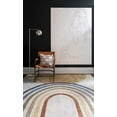 thumbnail image 1 of Livabliss Washable Rugs for Living Room, 2x3 Lillian Modern Oatmeal Area Rug, Bedroom Dining Room Home Decor Stain Resistant Carpet (2' x 2'11"), 1 of 8