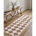 thumbnail image 1 of Livabliss Washable Rugs for Living Room, 7x9 Lillian Modern Off-White Area Rug, Bedroom Dining Room Home Decor Stain Resistant Carpet (6'7" x 9'), 1 of 7