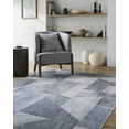 thumbnail image 1 of Livabliss Washable Rugs for Living Room, 9x12 Lillian Modern Charcoal Area Rug, Bedroom Dining Room Home Decor Stain Resistant Carpet (9'2" x 12'4"), 1 of 7