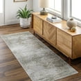 thumbnail image 1 of Livabliss Washable Rugs for Living Room, 2x4 Lillian Traditional Gray Area Rug, Bedroom Dining Room Home Decor Stain Resistant Carpet (2'2" x 3'9"), 1 of 9