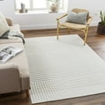thumbnail image 1 of Livabliss Washable Rugs for Living Room, 2x3 Lyna Modern White Area Rug, Bedroom Dining Room Home Decor Stain Resistant Carpet (2'10" x 2'), 1 of 8