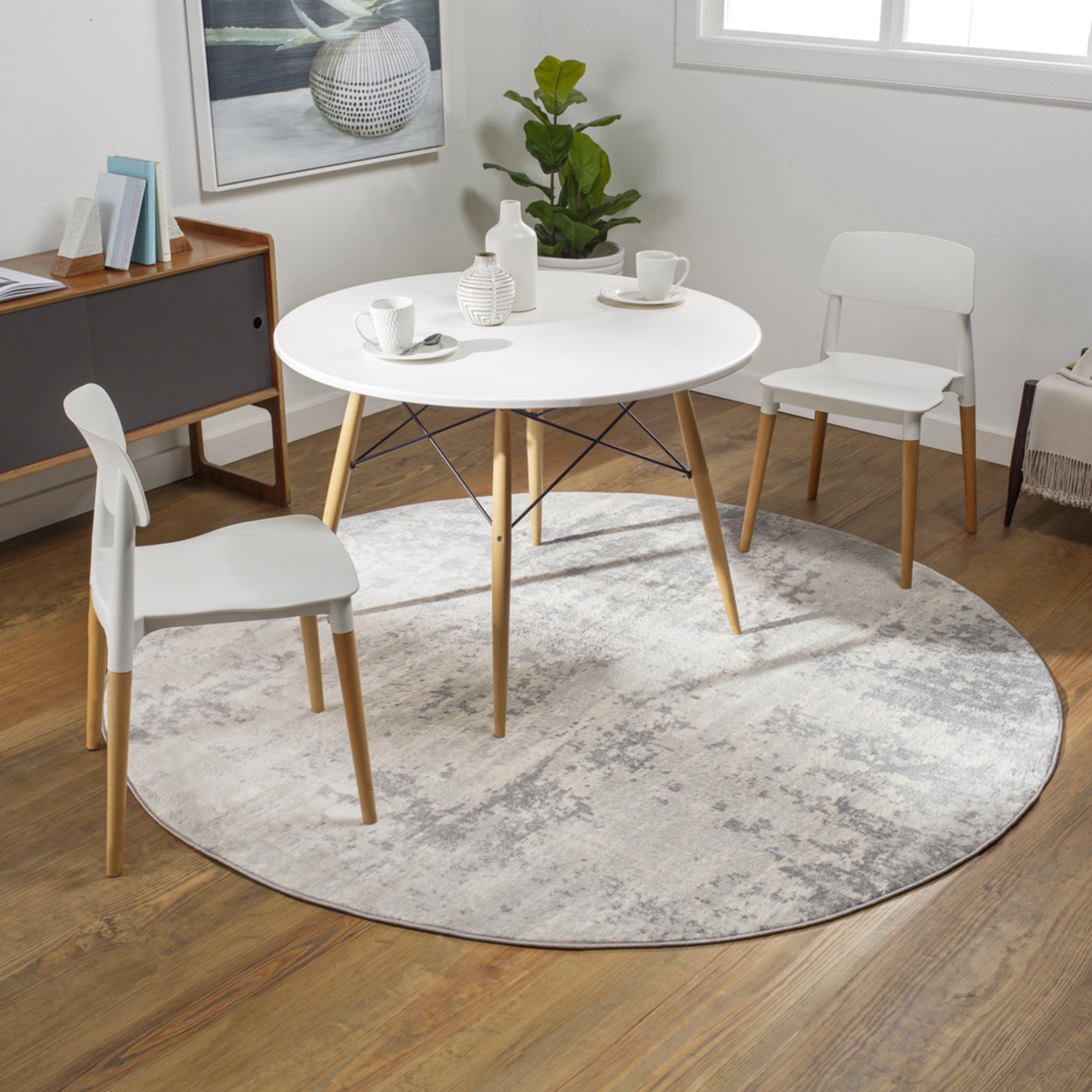 Livabliss Monaco Modern Abstract Area Rug,7'10