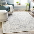 thumbnail image 1 of Livabliss Monaco Vintage Medallion Area Rug,7'10" x 10'2",Grey, 1 of 8