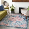 thumbnail image 1 of Livabliss Area Rugs for Living Room, 7x9 Murat Traditional Dark Blue Rug, Bedroom Dining Room Home Decor Stain Resistant Carpet (6'7" x 9'), 1 of 6