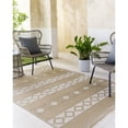 thumbnail image 1 of Livabliss Washable Rugs for Living Room, 8x10 Mystery Cottage Tan Area Rug, Bedroom Dining Room Home Decor Stain Resistant Carpet (7'9" x 10'), 1 of 7