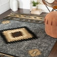 thumbnail image 1 of Livabliss Area Rugs for Living Room, 5x8 Paramount Rustic Gray Rug, Bedroom Dining Room Home Decor Stain Resistant Carpet (5'3" x 7'9"), 1 of 8