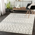 thumbnail image 1 of Livabliss Pisa Global Tribal Area Rug,4'3" x 5'7",Ivory, 1 of 7