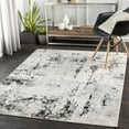 thumbnail image 1 of Livabliss Area Rugs for Living Room, 5x7 Pisa Modern Gray Rug, Bedroom Dining Room Home Decor Stain Resistant Carpet (5' x 7'), 1 of 8