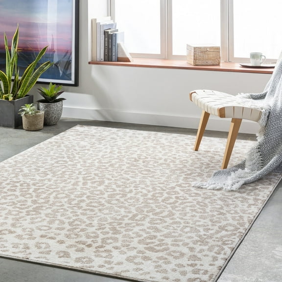 Livabliss Positano Modern Area Rug,5'3" x 7'3",Camel