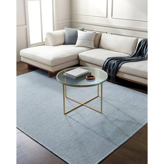 Livabliss Washable Rugs for Living Room, 8x10 Quebec Modern Light Sage Area Rug, Bedroom Dining Room Home Decor Stain Resistant Carpet (7'10" x 10')