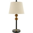 thumbnail image 1 of Livabliss Ragay Vintage Accent Table Lamp, 25-inch, Dark Brown, 1 of 5