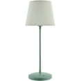 thumbnail image 1 of Livabliss Rigel Portable Table Lamp, 21-inch, Sage/Green with White Shade, 1 of 6
