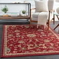 thumbnail image 1 of Livabliss Area Rugs for Living Room, 2x3 Riley Traditional Red Rug, Bedroom Dining Room Home Decor Stain Resistant Carpet (2' x 3'3"), 1 of 7