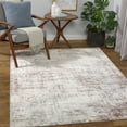 thumbnail image 1 of Livabliss Area Rugs for Living Room, 5x7 Roma Modern Brown Rug, Bedroom Dining Room Home Decor Stain Resistant Carpet (5'3" x 7'1"), 1 of 7