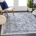 thumbnail image 1 of Livabliss Area Rugs for Living Room, 5x7 Roma Traditional Blue Rug, Bedroom Dining Room Home Decor Stain Resistant Carpet (5'3" x 7'1"), 1 of 8