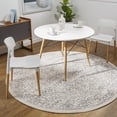 thumbnail image 1 of Livabliss Roma Vintage Oriental Area Rug,7'10" Round,Ivory, 1 of 7