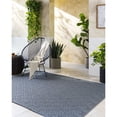 thumbnail image 1 of Livabliss Outdoor Rugs, 5x7 Sandra Cottage Charcoal Area Rug for Patio, Porch, Deck, Backyard, Waterproof Indoor Outdoor Carpet (5'3" x 7'), 1 of 7