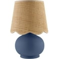 thumbnail image 1 of Livabliss Stella Diminuta Cottage Accent Table Lamp, 13-inch, Blue with Beige Shade, 1 of 5
