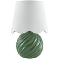 thumbnail image 1 of Livabliss Stelvio Traditional Accent Table Lamp, 13-inch, Dark Green, 1 of 7