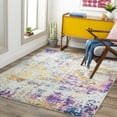 thumbnail image 1 of Livabliss Area Rugs for Living Room, 5x7 Sunderland Modern Pink Rug, Bedroom Dining Room Home Decor Stain Resistant Carpet (5'3" x 7'3"), 1 of 8