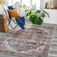 thumbnail image 1 of Livabliss Tahmis Vintage Washable Area Rug,7'10" x 10'2",Brown/Grey, 1 of 8