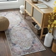 thumbnail image 1 of Livabliss Washable Rugs for Living Room, 3x8 Tahmis Traditional Mustard Runner Area Rug, Bedroom Dining Room Home Decor Stain Resistant Carpet (2'7" x 7'10" Runner), 1 of 8