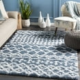 thumbnail image 1 of Livabliss Area Rugs for Living Room, 2x3 Urban Shag Global Blue Rug, Bedroom Dining Room Home Decor Stain Resistant Carpet (2' x 2'11"), 1 of 7