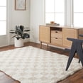 thumbnail image 1 of Livabliss Area Rugs for Living Room, 8x10 Urban Shag Modern Beige Rug, Bedroom Dining Room Home Decor Stain Resistant Carpet (7'10" x 10'2"), 1 of 5