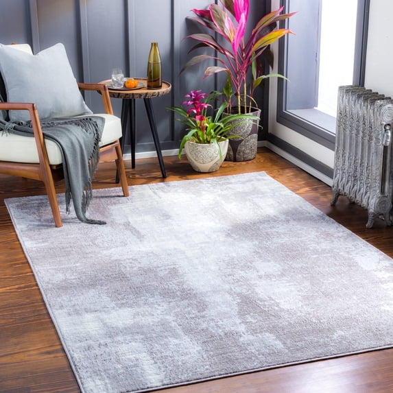 Livabliss Wanderlust Modern Abstract Area Rug,8'10" x 12'4",Sliver