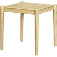 thumbnail image 1 of Livabliss x Becki Owens Brisa Modern End Table, 23"H x 22"W x 22"D, Checkered Tan, 1 of 5