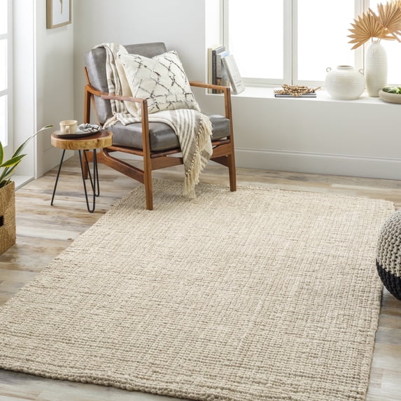Livabliss x Becki Owens Calla Cottage Texture Area Rug,4' x 6',Ivory