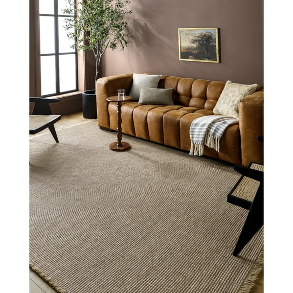 Livabliss x Becki Owens Kimi Cottage Area Rug, 7'10" x 10', Light Brown