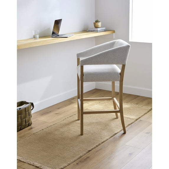 Livabliss x Becki Owens Kimi Cottage Runner Area Rug,2'7" x 7'3",Solid Tan