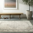 thumbnail image 1 of Livabliss x Becki Owens Lila Vintage Medallion Area Rug,5'3" x 7',Brown, 1 of 11