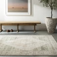 thumbnail image 1 of Livabliss x Becki Owens Luca Vintage Medallion Area Rug,7'10" x 10',Olive, 1 of 11