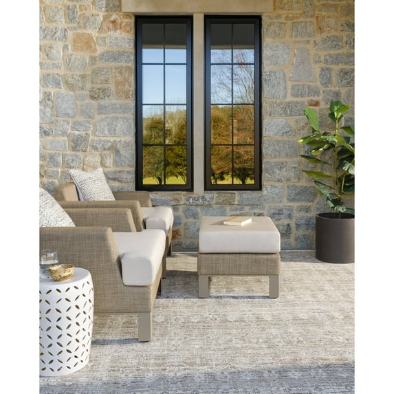 Livabliss x Becki Owens Margaret Medallion Washable Area Rug,7'10" x 10',Vintage Brown