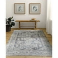 thumbnail image 1 of Livabliss x Becki Owens Margaret Medallion Washable Area Rug,5'3" x 7'10",Navy/Gray, 1 of 11