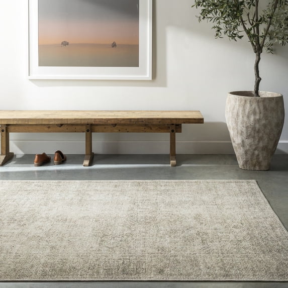 Livabliss x Becki Owens Margot Vintage Oriental Area Rug,7'10" x 10',Olive